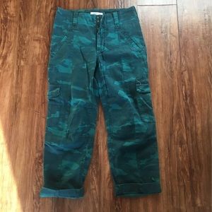 Blue camo pants